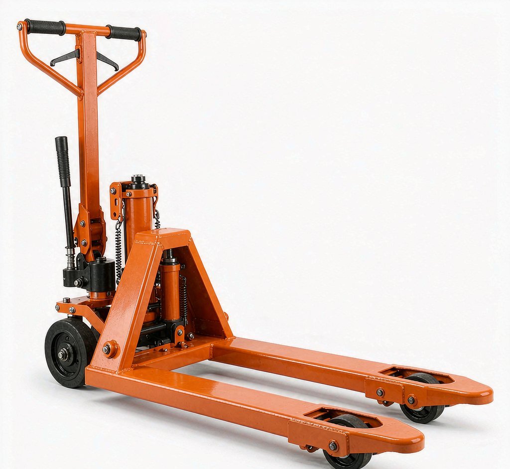 Orange 2 ton manual hydraulic hand pallet truck from HANDLUP supplier China